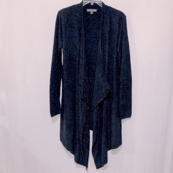 BAREFOOT Dreams open cardigan waterfall long sleeves longline women’s size L/XL - Picture 1 of 9